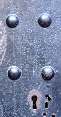 Ancient gate. A fragment