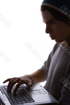 Boy and Laptop 5