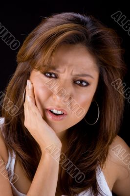 Woman in pain