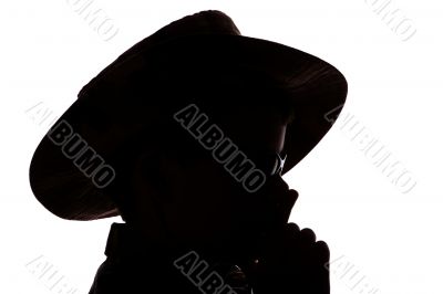 Boy silhouette