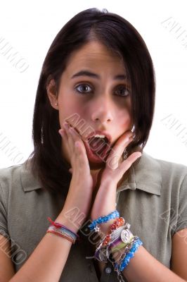 Teen surprised