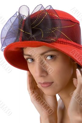 Girl with red hat