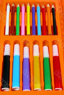 Colors Pencils Box