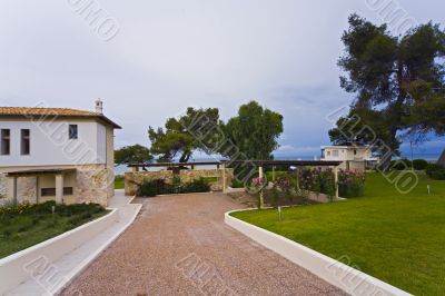 The house at the sea