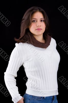 Pudgy woman