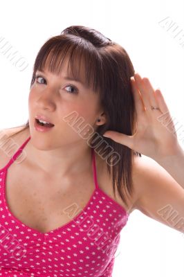 Deaf girl