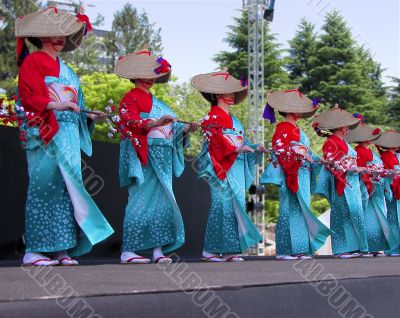 Japanese dance
