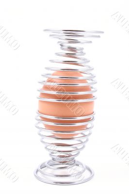 egg isolated on white