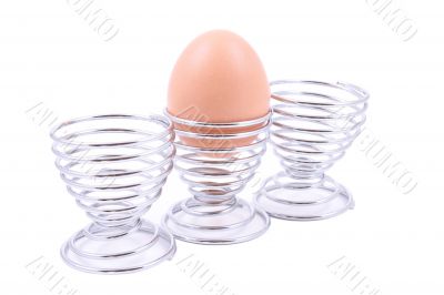 egg isolated on white