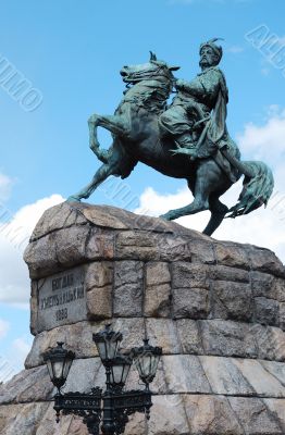 Taras Shevchenko monument in Kiev