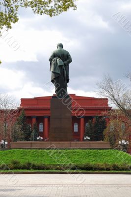 Taras Shevchenko monument in Kiev