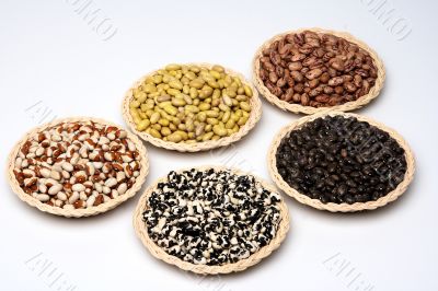 Beans in basket
