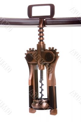 Wine bottle opener