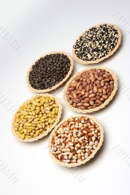 Beans in basket 5
