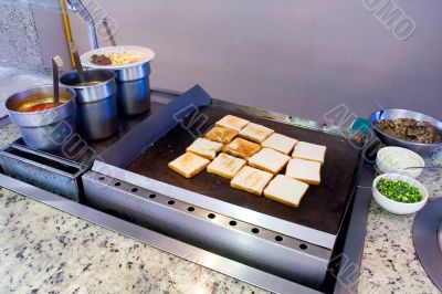 Bread in kitchen