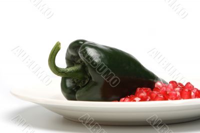 Chilli and pomegranate 2