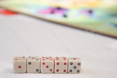 Dices and board game 2