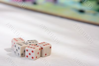 Dices and board game