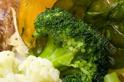 Cauliflower close-up