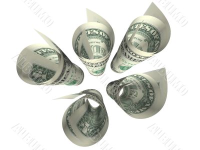 Dollar bills