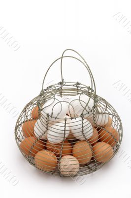 Eggs on basket 2