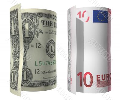 Dollar and Euro 1