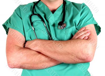 Doctor-detail-clipping path