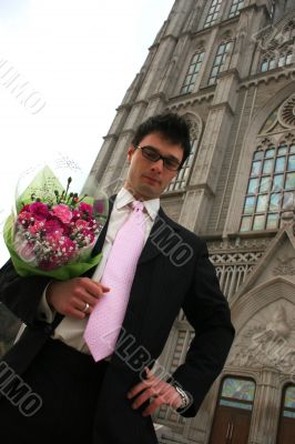 Nervous groom