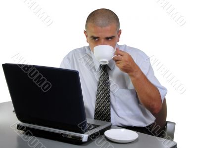 Businessman at the office