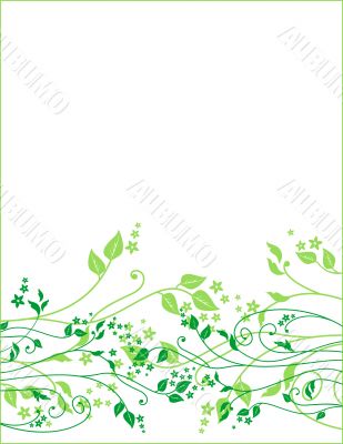 floral spring ornament