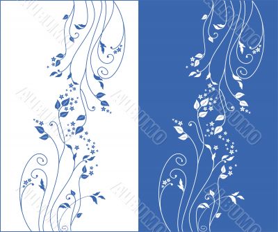 vector floral ornament