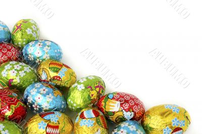 Easter eggs  background