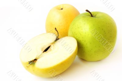 three apples