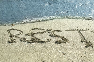 Rest at the sea