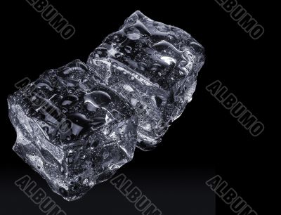 Stock Photo of Ice Cubes