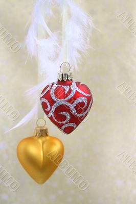 christmas hearts