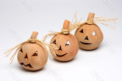 Pumpkin in clay 3