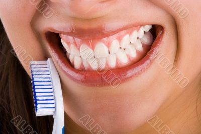 Mounth and toothbrush  4
