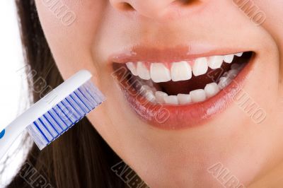 Mounth and toothbrush  3