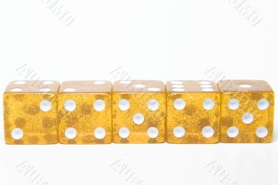 yellow dice
