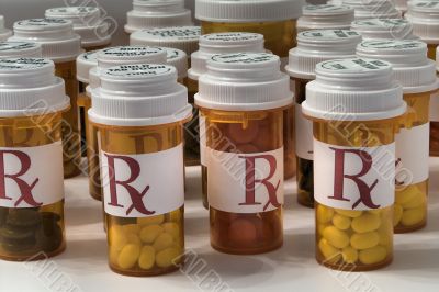 medicine bottles