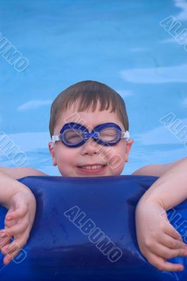 Boy Swimming