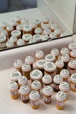 medicine bottles