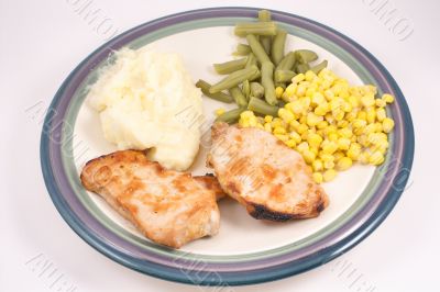 pork chop dinner