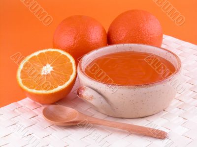 orange jelly