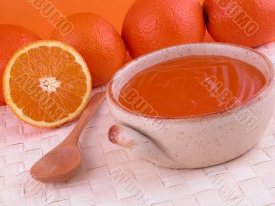 orange jelly