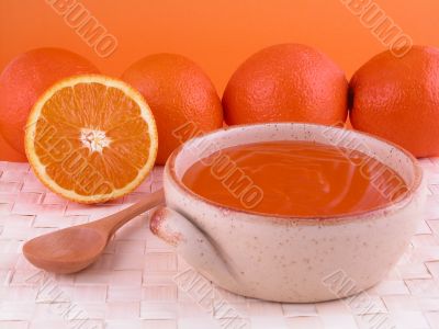 orange jelly