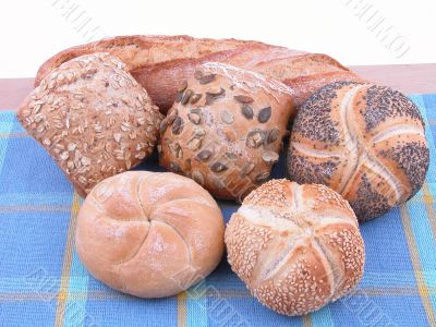 fresh rolls - ready for breakfast