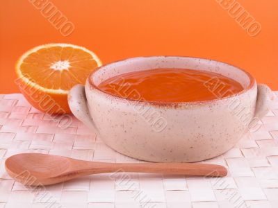 orange jelly