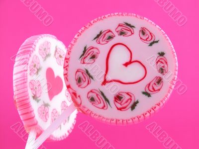 sweet lollipops